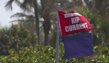 High rip current risk prompts warnings along Florida beaches