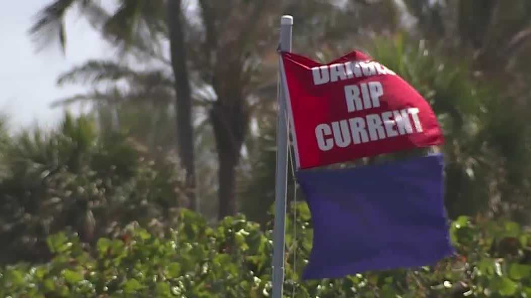 High rip current risk prompts warnings along Florida beaches