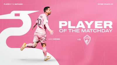 Leo Messi Named MLS Player of the Matchday presented by Michelob Ultra for Matchday 8
