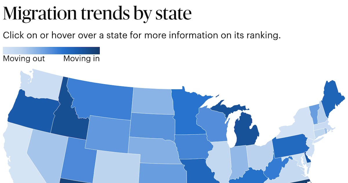 Florida slips in migration rankings as costs rise