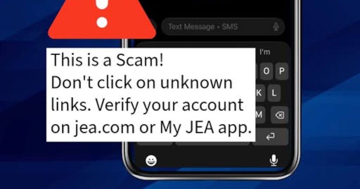 JEA warns customers of scam texts impersonating utility – Action News Jax