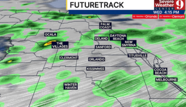 Central Florida forecast: Heavy rain and strong winds expected Wednesday