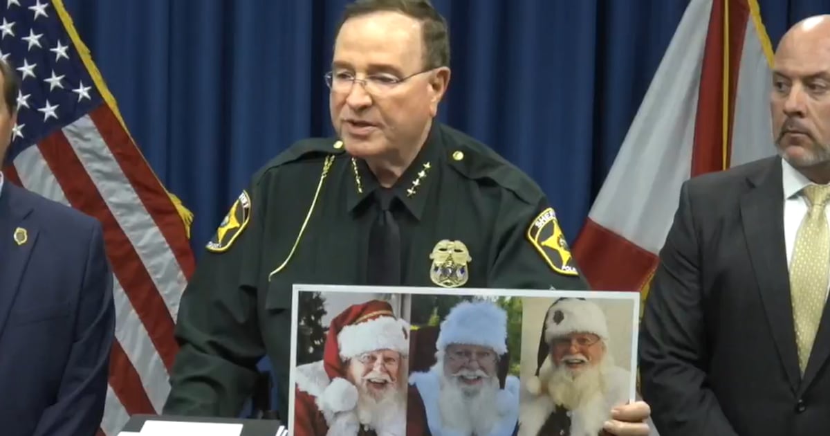 Santa Claus Among 19 arrested in Central Florida Child Predator Sting