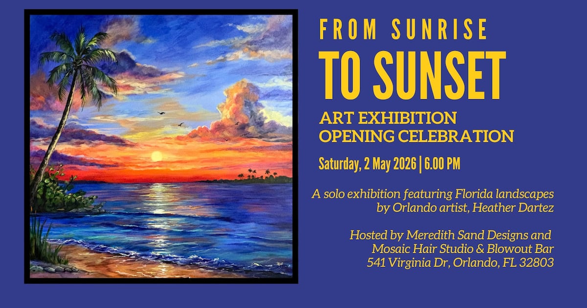 Orlando artist Heather Dartez opens Florida landscape exhibition