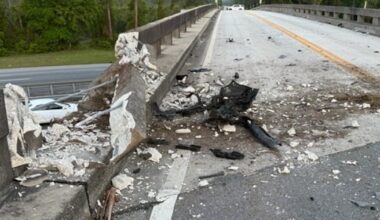 SUV crash leaves one in critical condition, shuts down CR 108 overpass – 104.5 WOKV