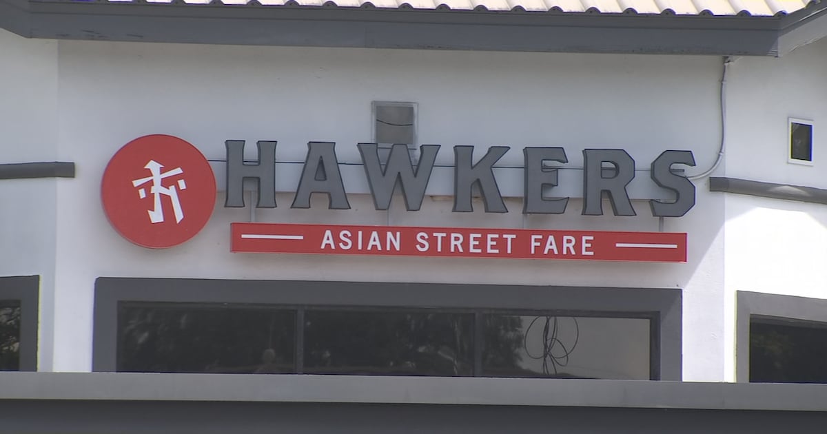 Kitchen Fire at Orlando's Hawkers Asian Street Food