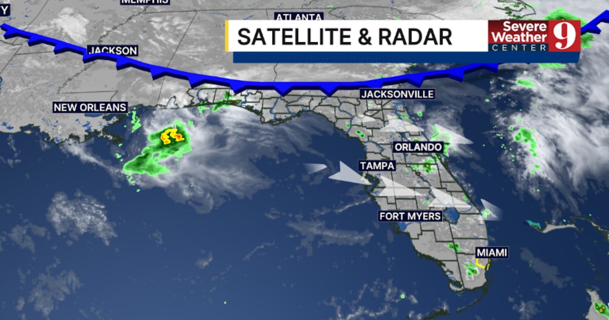 Central Florida To See Fewer Storms, Warmer Days