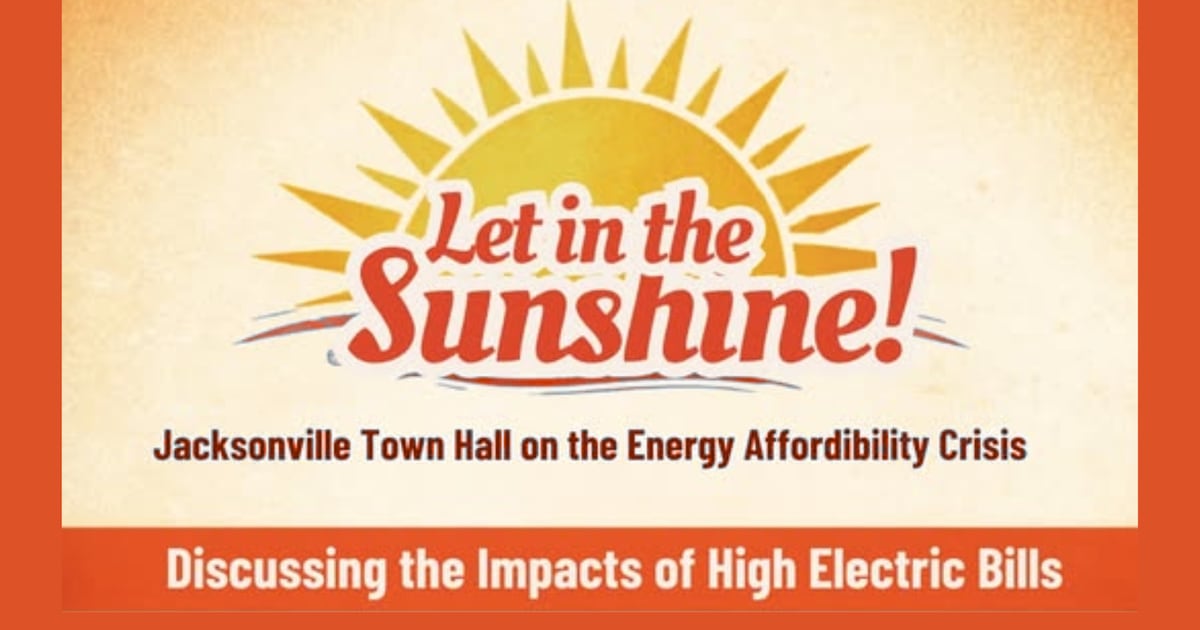 Jacksonville residents invited to May 5 meeting on rising energy costs with Mayor Deegan and JEA – Action News Jax