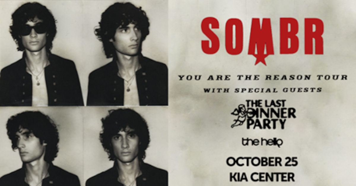 SOMBR announces Orlando stop on North American arena tour – WFTV