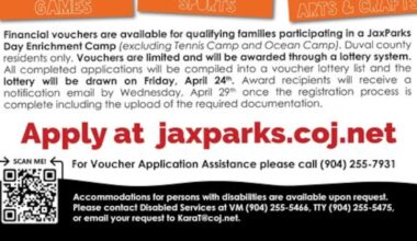 JaxParks 2026 Summer Camp voucher lottery now open – Action News Jax