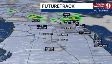 Central Florida Forecast: Dry and hot through Friday, rain chances rise Sunday