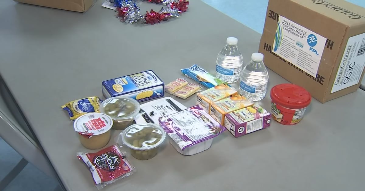 Hurricane Kits Giveaway by Senior Resource Alliance