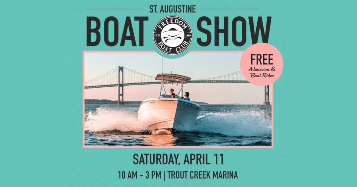 Spring Boat Show offers free rides in St. Augustine – Action News Jax