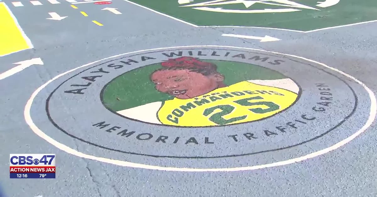 New traffic garden built in honor of student athlete killed in 2024 crash – Action News Jax