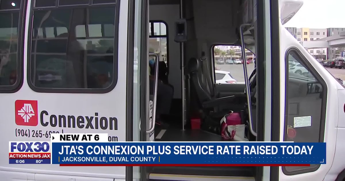 Connexion Plus rate hikes kick in as JTA announces new Uber vouchers for disabled riders – Action News Jax