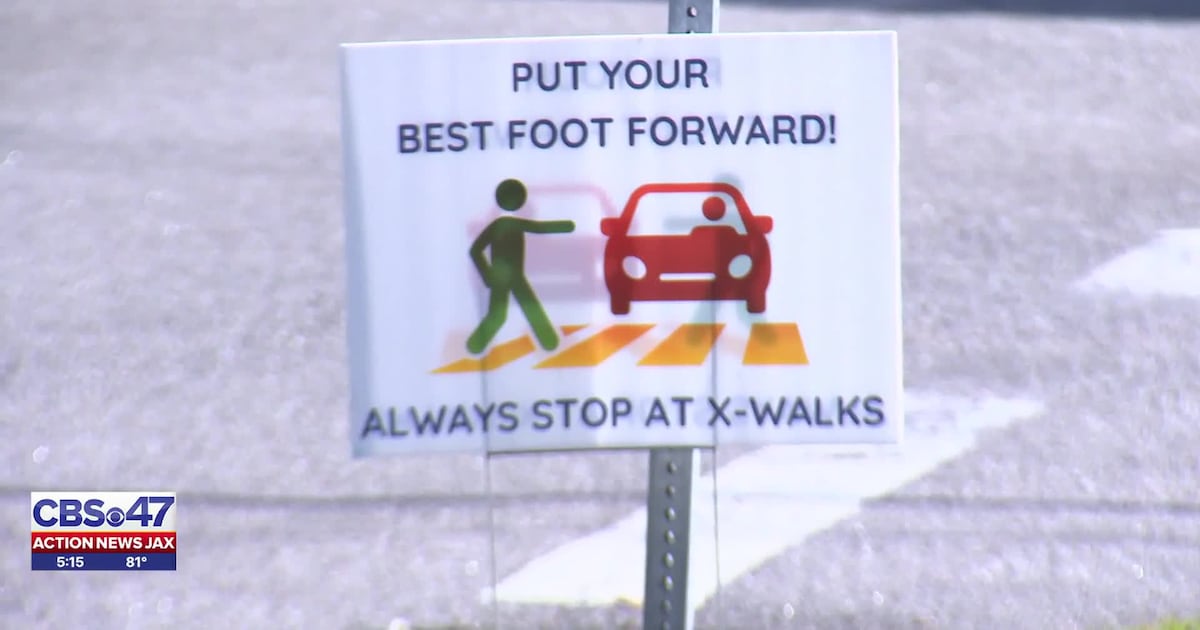 JSO and non-profit catch drivers failing to yield to pedestrians – 104.5 WOKV