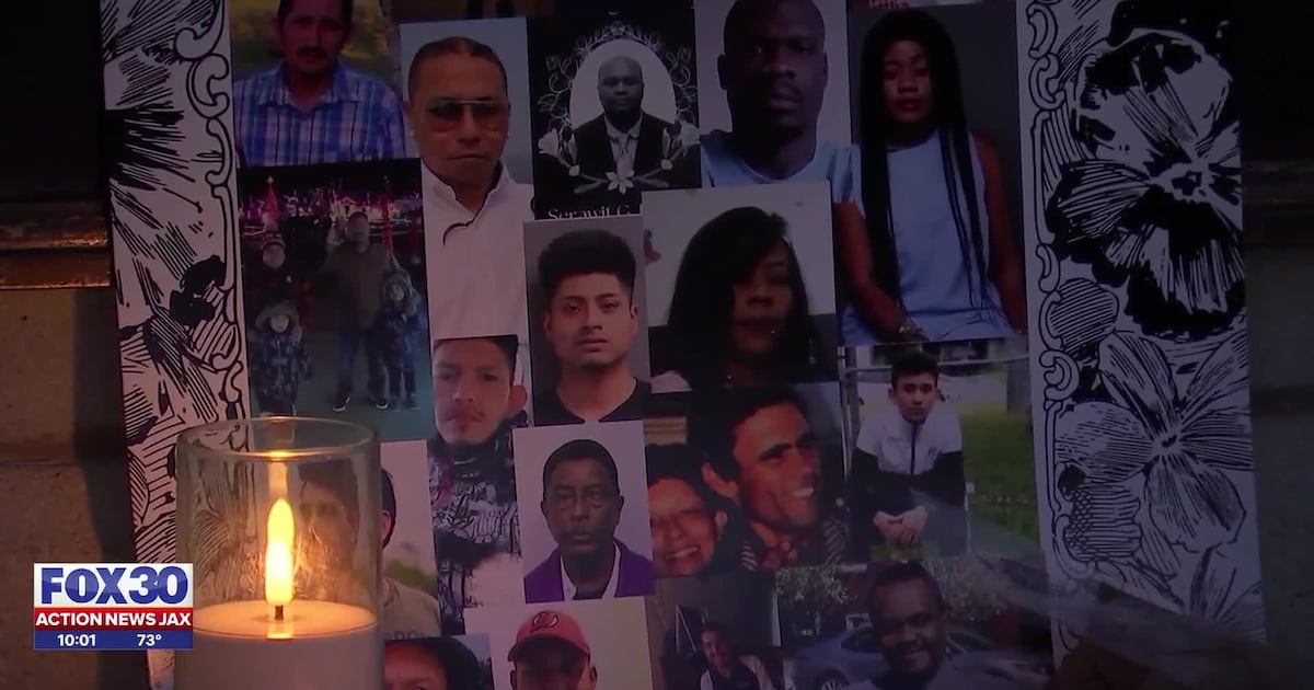 Immigration advocates gather in Jacksonville to demand end to ICE detention deaths – Action News Jax