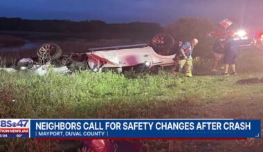 Residents demand safety upgrades after A1A collision