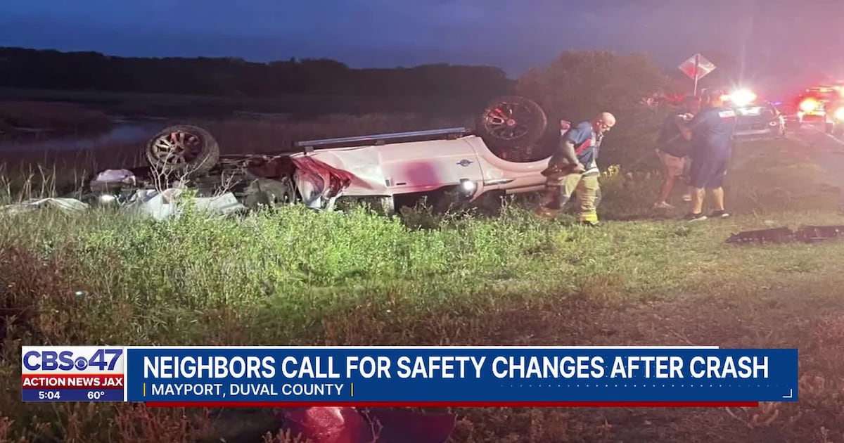 Residents demand safety upgrades after A1A collision