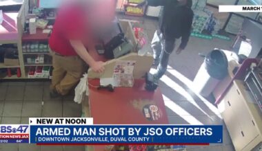 Security video shows deadly officer-involved shooting at Jacksonville gas station – Action News Jax