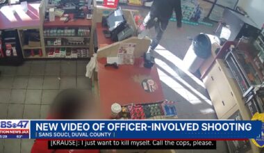 Security footage shows deadly officer-involved shooting at Jacksonville gas station – 104.5 WOKV