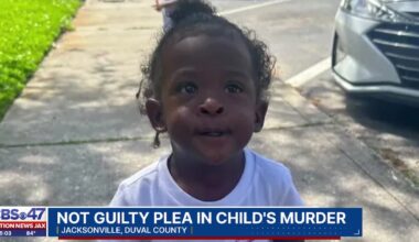 Jacksonville man Steven Dodson Jr. accused of shooting 2-year-old A’mahri Robinson pleads not guilty