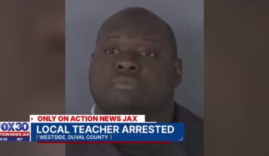 A second local teacher, Johny Robinson, has been charged with crimes against minors this week