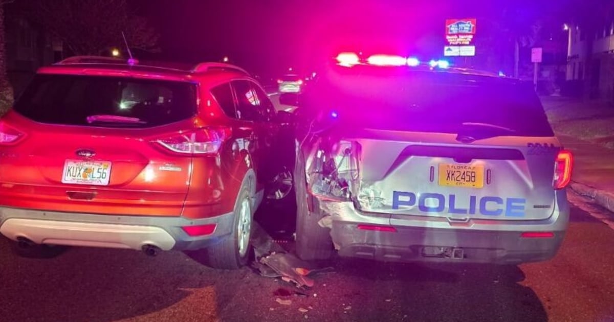 Drunk driver slams into Jacksonville Beach police officer’s vehicle – Action News Jax