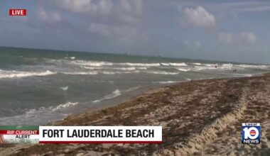 Rip current concerns grow across South Florida as Easter weekend begins