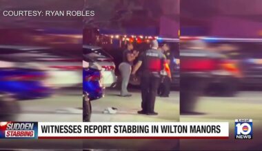 Woman stabs boyfriend at parking lot in Wilton Manors, witnesses say