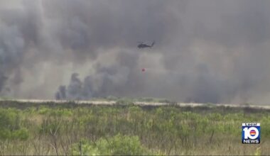 Massive fire burns 9,200 acres of wildland in western Broward
