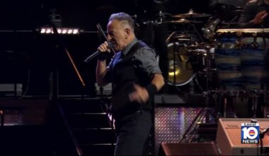 Springsteen set to rock Sunrise as fans pack arena early
