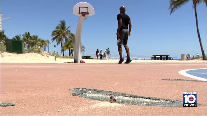 Damage from Tortuga Music Festival disrupts Fort Lauderdale beach basketball courts