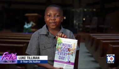 From church in Broward, 8-year-old ‘Pastor Luke’ promotes his new book