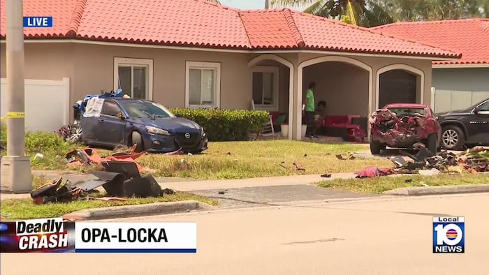 Victim IDed in deadly Opa-locka crash that left 2 others hurt