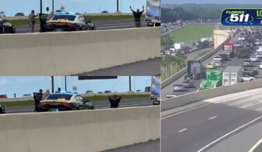 Explosive threat closed I-4 in Seminole County; driver arrested, FHP says