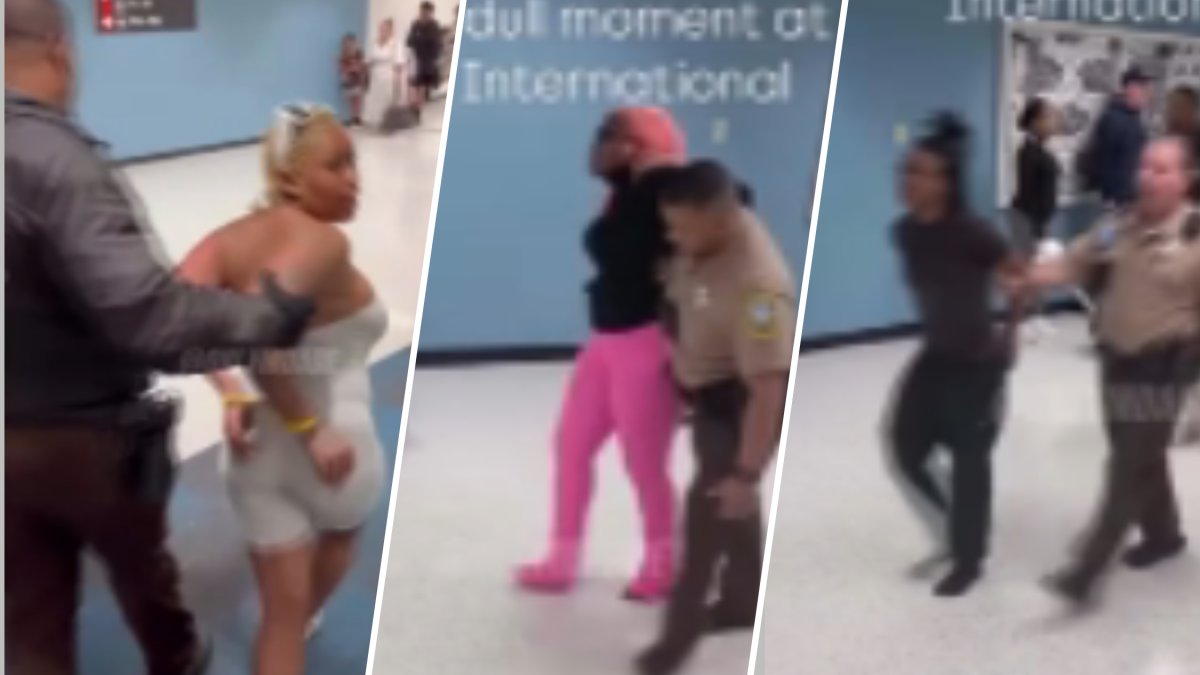 3 women arrested at MIA after being accused of refusing to leave plane, report says – NBC 6 South Florida