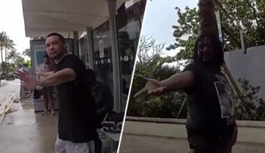 Bodycam shows battery suspects put in handcuffs, including man arrested 87 times in Miami Beach – NBC 6 South Florida
