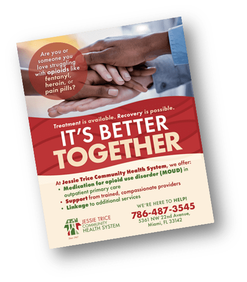 Jessie Trice Community Health System launches the Better Together initiative to combat Opioid Addiction