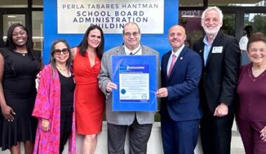 SCHOOL BOARD MEMBER JOSEPH S. GELLER AND THE SCHOOL BOARD OF MIAMI-DADE COUNTY, FLORIDA, RECOGNIZE THE 100TH ANNIVERSARY OF MIAMI BEACH SENIOR HIGH SCHOOL