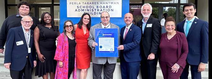 SCHOOL BOARD MEMBER JOSEPH S. GELLER AND THE SCHOOL BOARD OF MIAMI-DADE COUNTY, FLORIDA, RECOGNIZE THE 100TH ANNIVERSARY OF MIAMI BEACH SENIOR HIGH SCHOOL