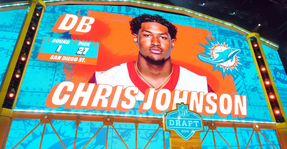 Dolphins select Kadyn Proctor, Chris Johnson in round 1 - The Splash Zone 4/24/26