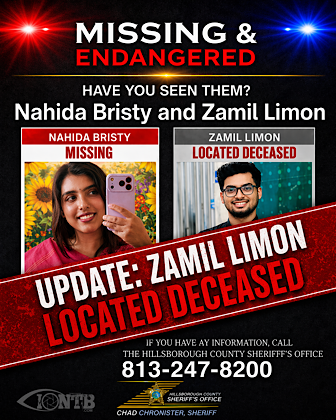 Human Remains Found on Howard Frankland Bridge Identified as Missing USF Student; Suspect in Custody