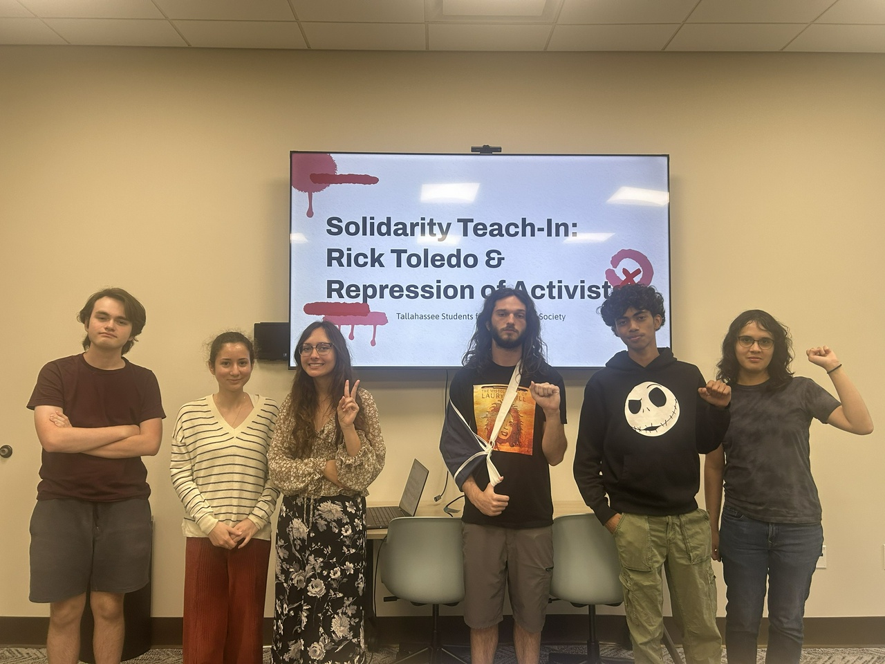 Tallahassee, Florida event on combating political repression. | Fight Back! News Tallahassee, Florida event on combating political repression.