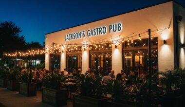 Chef-Driven Sports Bar Jackson’s St. Pete Prepares for Opening