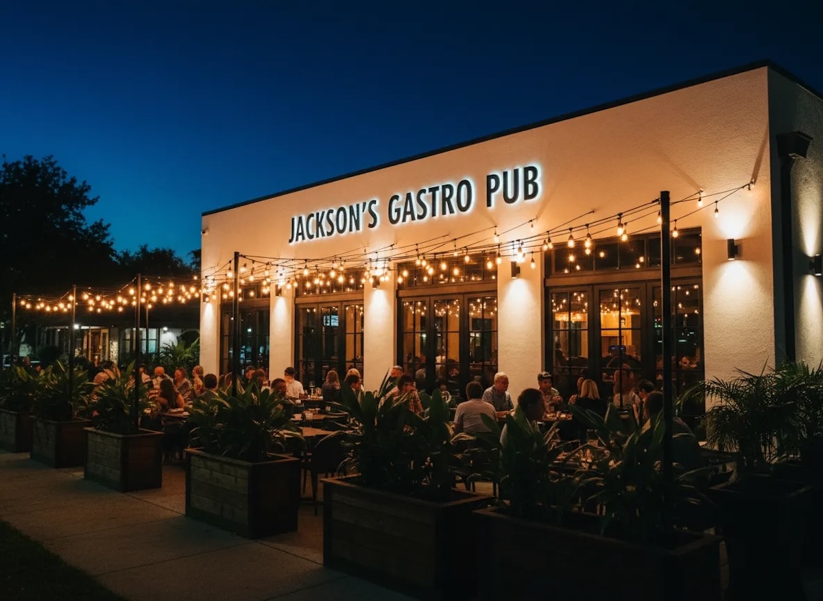 Chef-Driven Sports Bar Jackson’s St. Pete Prepares for Opening