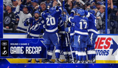 Game 2 Recap: Lightning 3, Canadiens 2 - OT