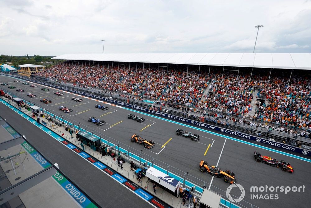 The layout of the Miami track brings its own issues