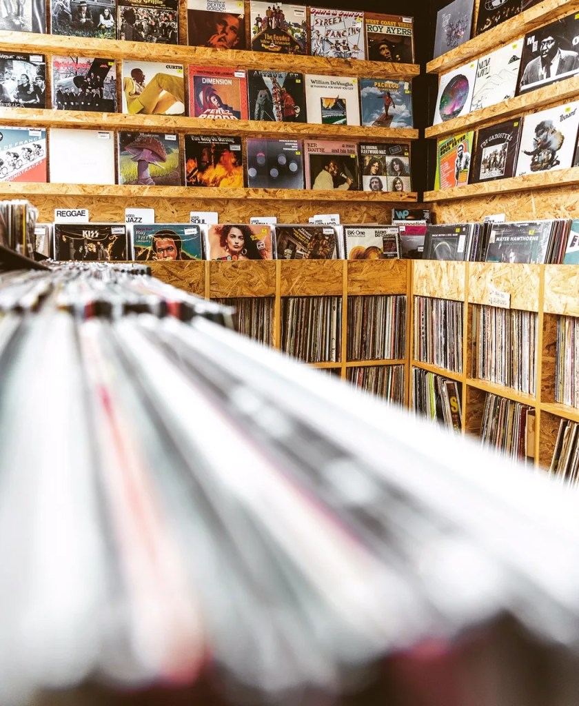 Photo of a vinyl shop in Miami
