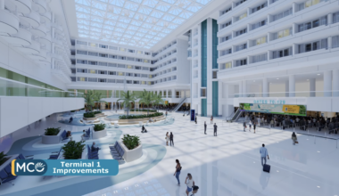 Phase 2 of Orlando International Airport Updates Includes Carpet Removal From Atrium